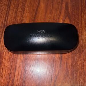 Coach Sleek Black Eyewear Case